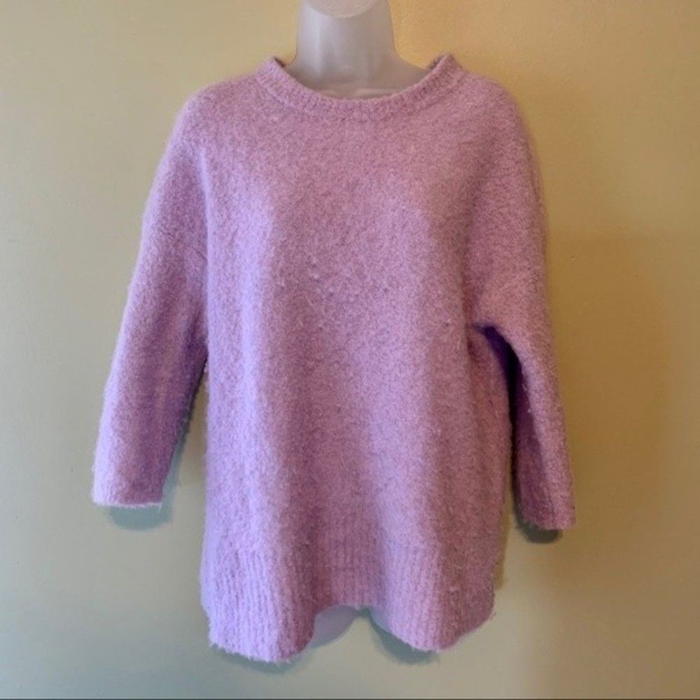 J. Crew Alpaca Blend Textured Slouchy Sweater, XS